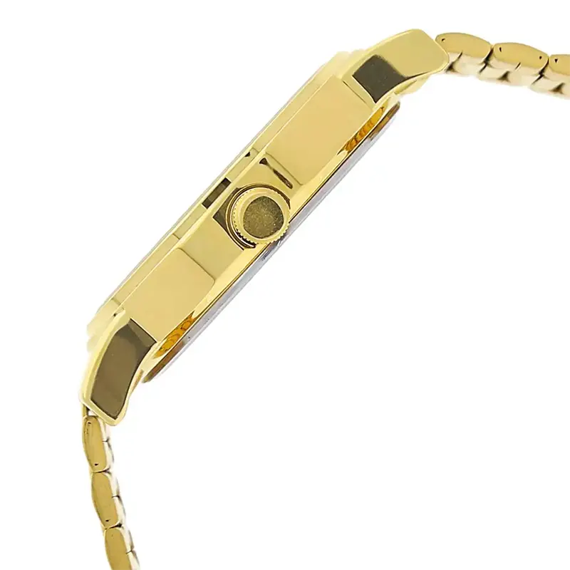 Titan 1712YM03 Champagne Dial Golden Strap Men’s Watch