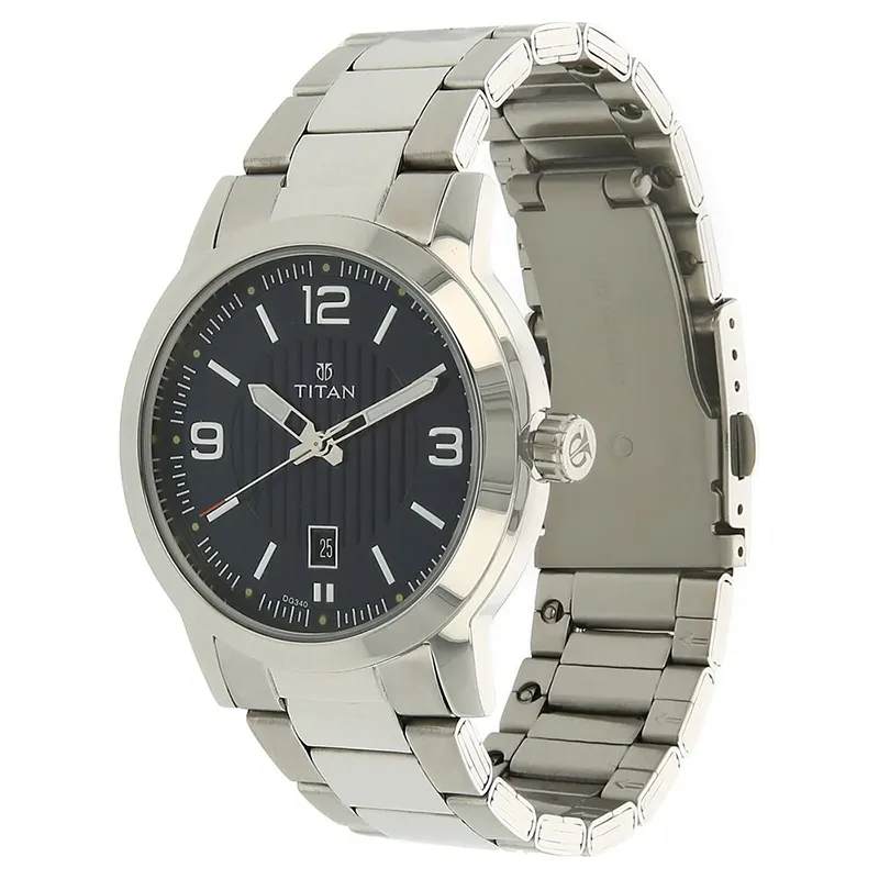 Titan 1730SM03 Workwear Blue Dial Men's Watch