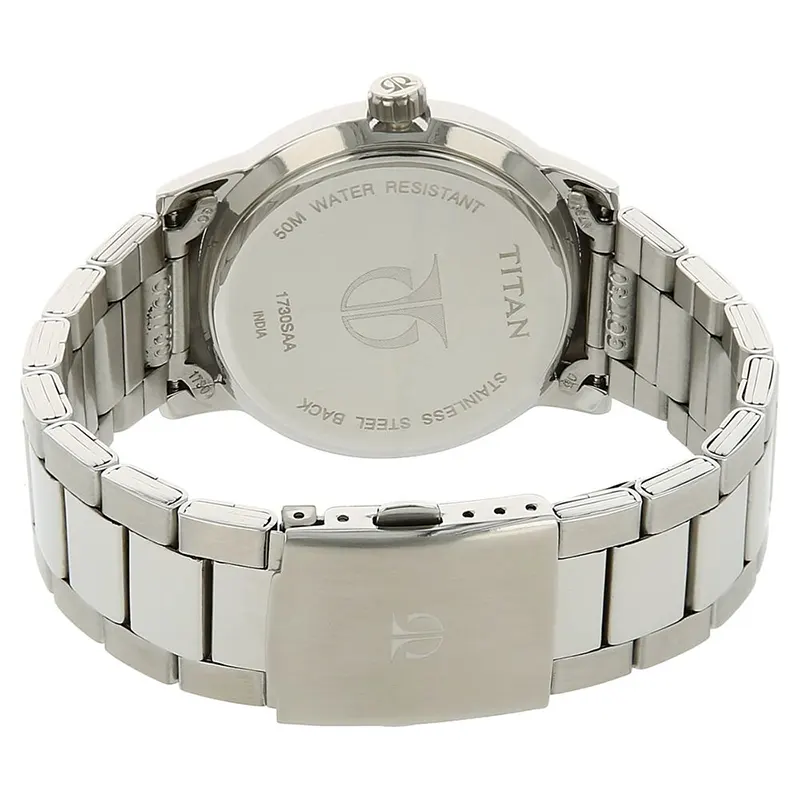 Titan 1730SM03 Workwear Blue Dial Men's Watch