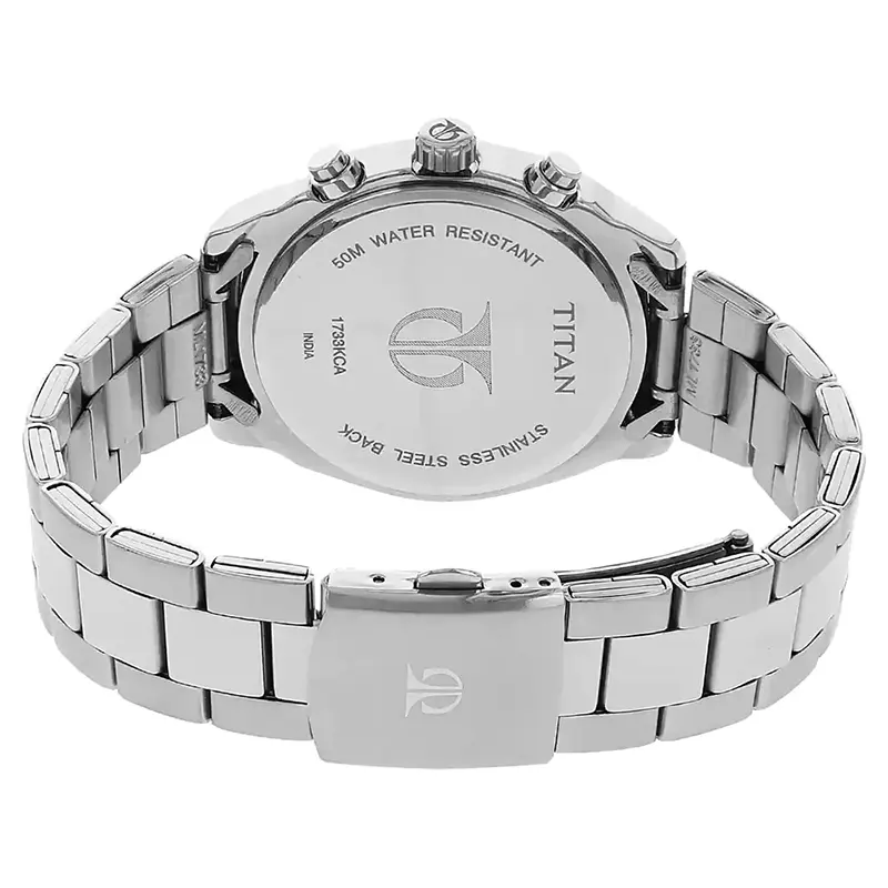 Titan 1733KM01 Workwear Anthracite Dial Men's Watch
