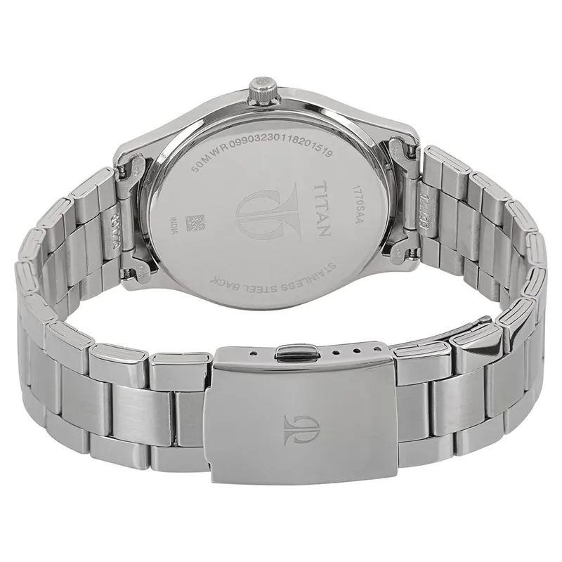 Titan Workwear 1770SM01 White Dial Men’s Watch