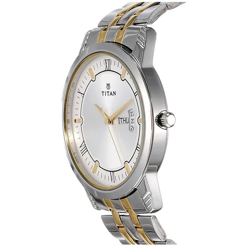 Titan 1774BM01 Karishma Two-Tone Men's Watch