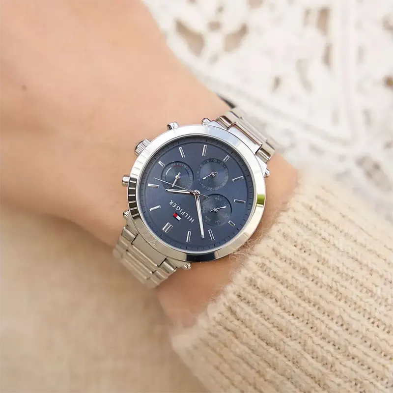 Tommy Hilfiger Emery Multifunction Blue Dial Ladies Watch | 1782349
