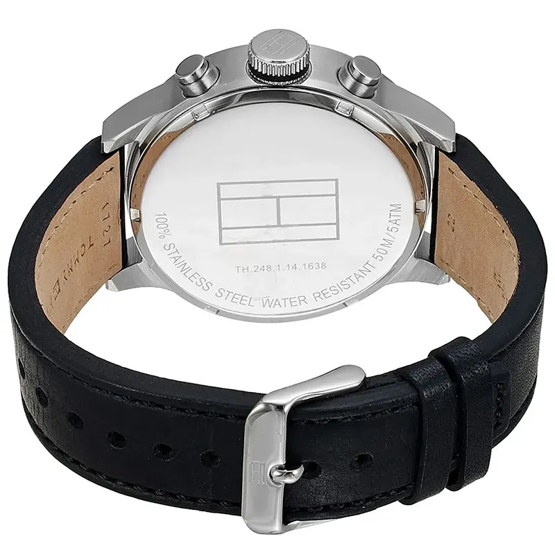 Tommy Hilfiger Trent Multifunction Black Dial Men's Watch | 1791050