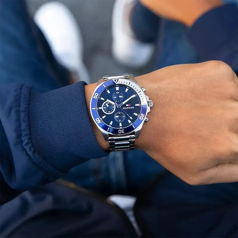 Tommy Hilfiger Larson Blue Dial Men's Watch | 1791917