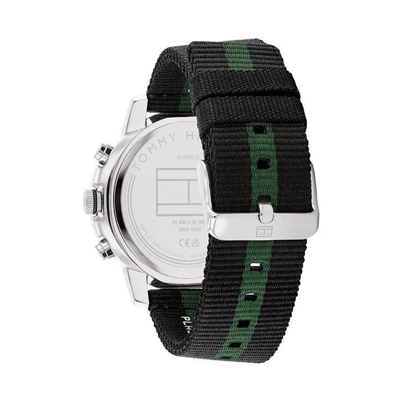 Tommy Hilfiger Troy Multifunction Green Dial Men's Watch | 1792107