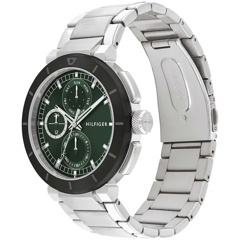 Tommy Hilfiger Lorenzo Multifunction Green Dial Men's Watch | 1792117