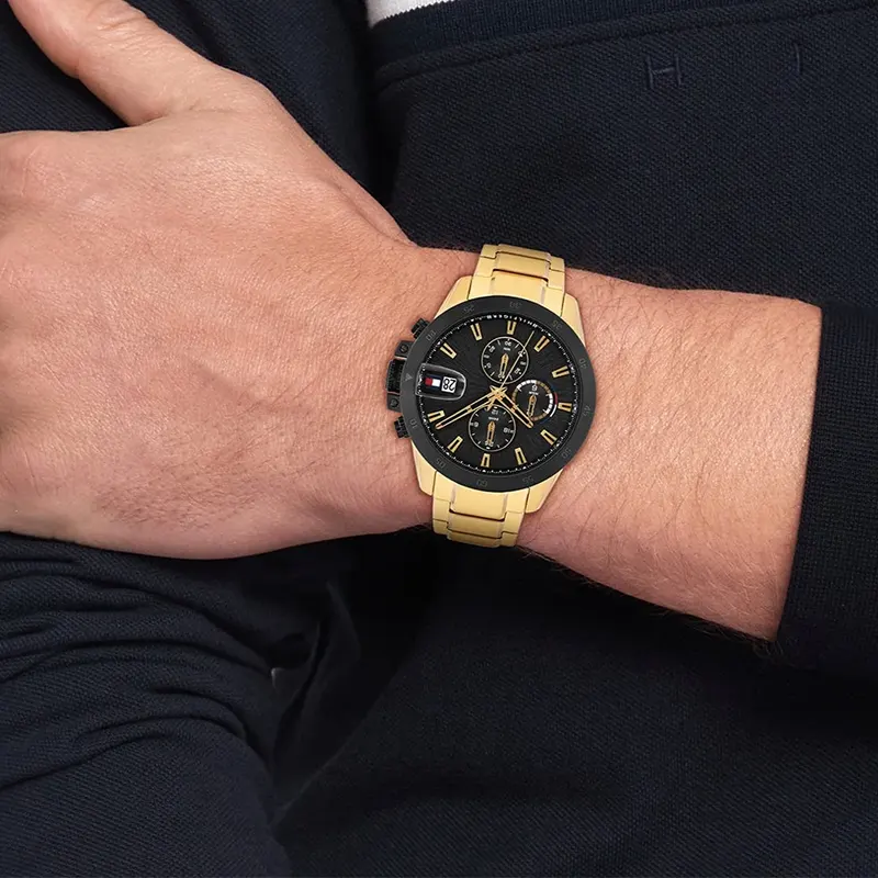 Tommy Hilfiger Jameson Chronograph Gold-tone Men's Watch Watch | 1792199