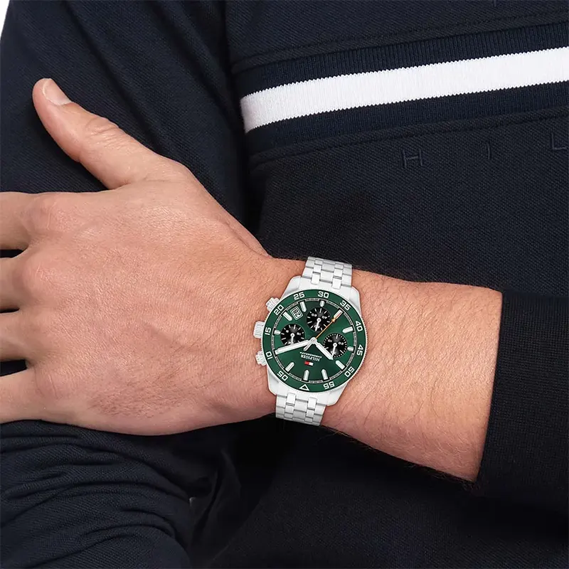 Tommy Hilfiger TH85 Chronograph Green Dial Men's Watch | 1792214