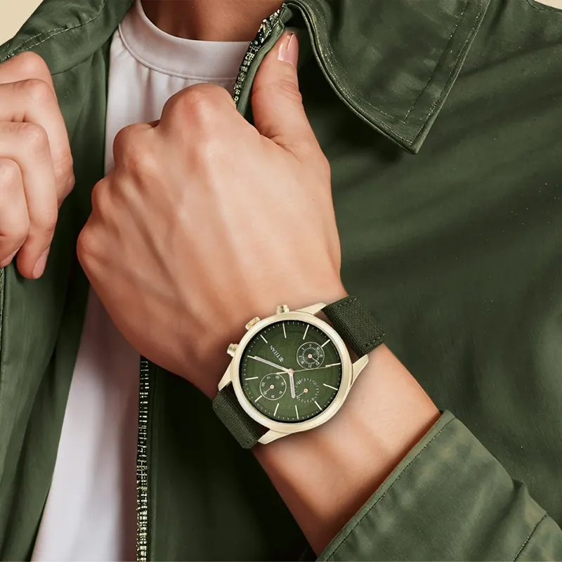 Titan Workwear Multifunctional Splash Green Dial Men's Watch | 1805WP01