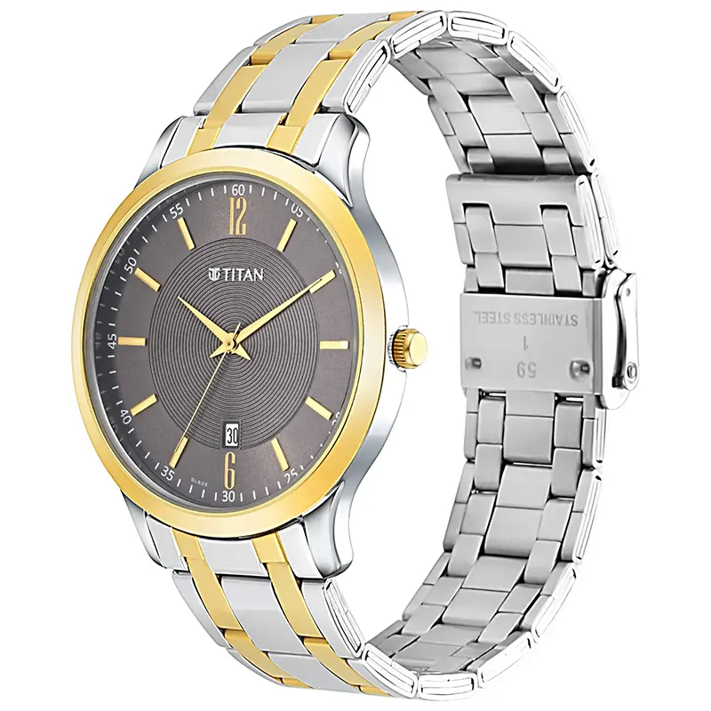 Titan 1825BM01 Karishma Brown Dial Men's Watch