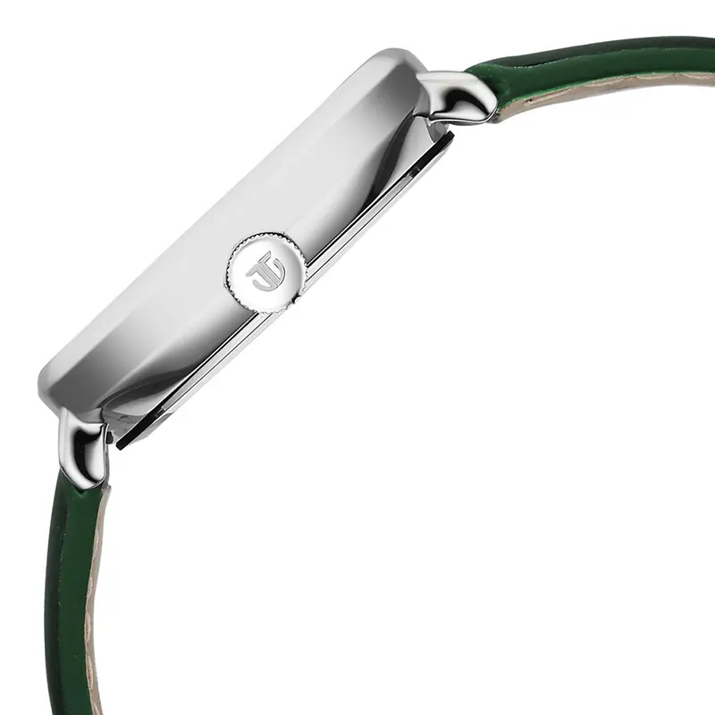 Titan Neo Curve Green Dial Green Leather Strap Men's Watch | 1885SL04