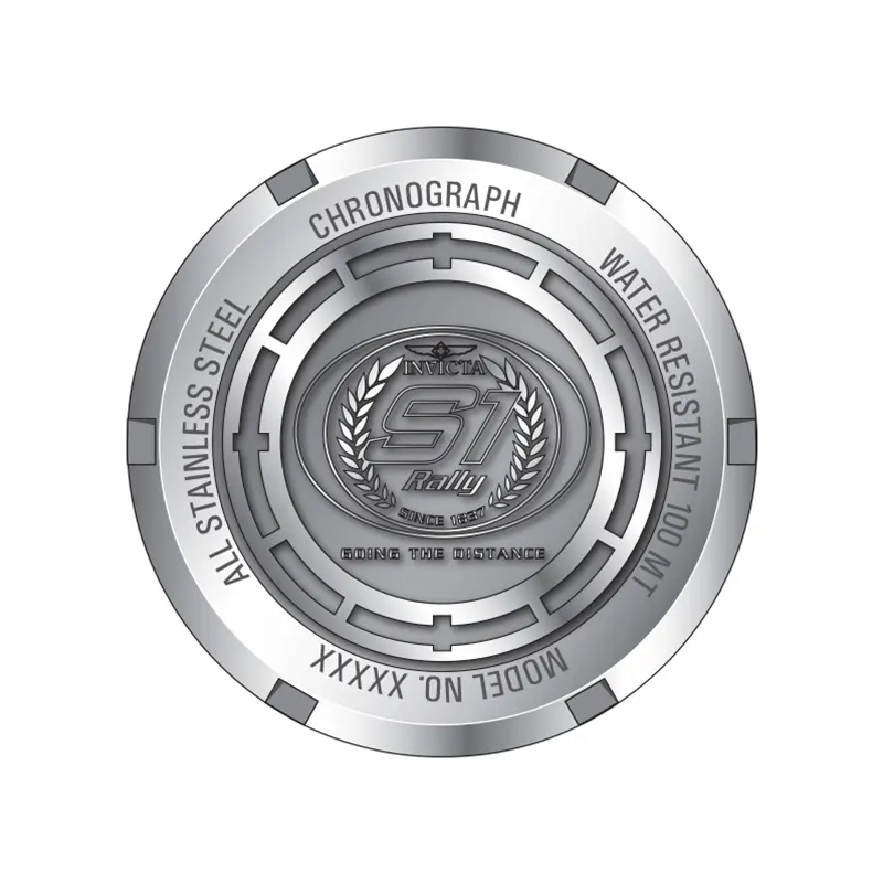 Invicta S1 Rally Zager Exclusive Chronograph Silver Dial Men's Watch | 23083