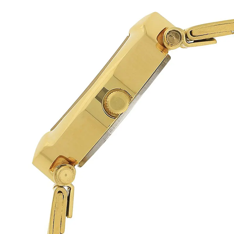 Titan 2417YM02 Champagne Dial Gold-tone Ladies Watch
