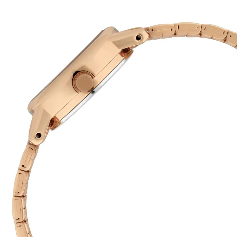 Titan 2593WM02 Rose Gold Dial Rose Gold-tone Ladies Watch