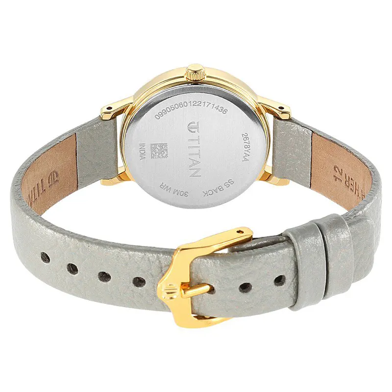 Titan Karishma 2678YL01 Grey Dial Ladies Watch
