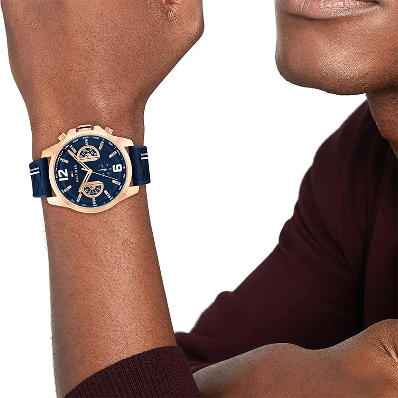 Tommy Hilfiger Tucker Multi-Function Blue Dial Men's Watch | 1710637