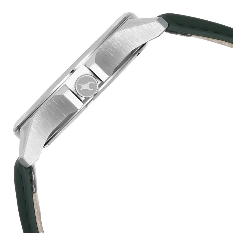 Fastrack Groove Date Grey Dial Men's Watch | 3323SL01