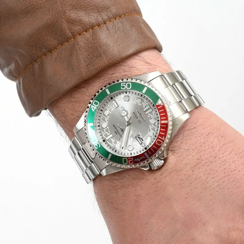 Invicta Pro Diver 44714 Silver Dial Men's Watch