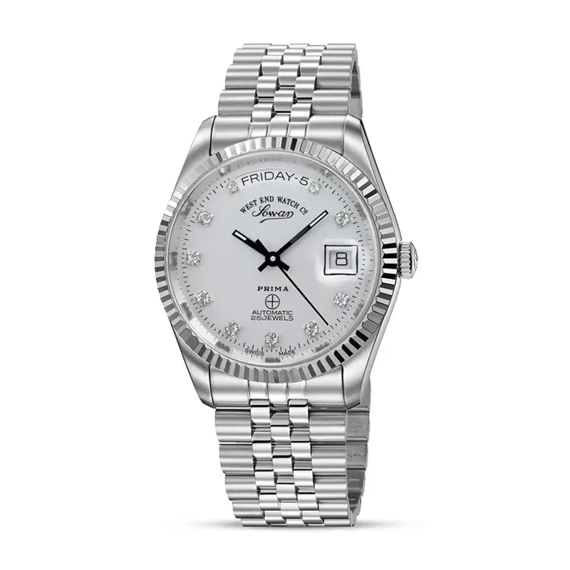 West End 'The Classic XL' Automatic Silver Dial Men's Watch | 6868.10.2899