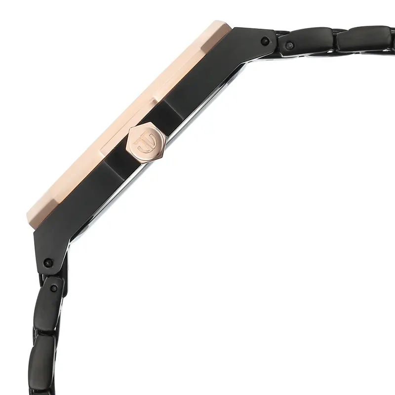 Titan Regalia Dodecagon Black Dial Two-tone Men’s Watch | 90212KM02