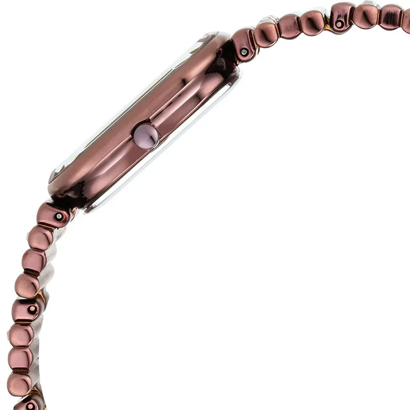 Titan Raga 'Love All' Elegant Oval Brown Dial Ladies Watch | 95154QM01