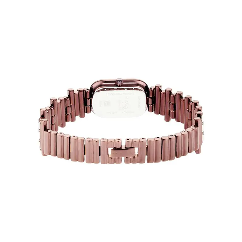 Titan Raga 'Love All' Elegant Oval Brown Dial Ladies Watch | 95154QM01
