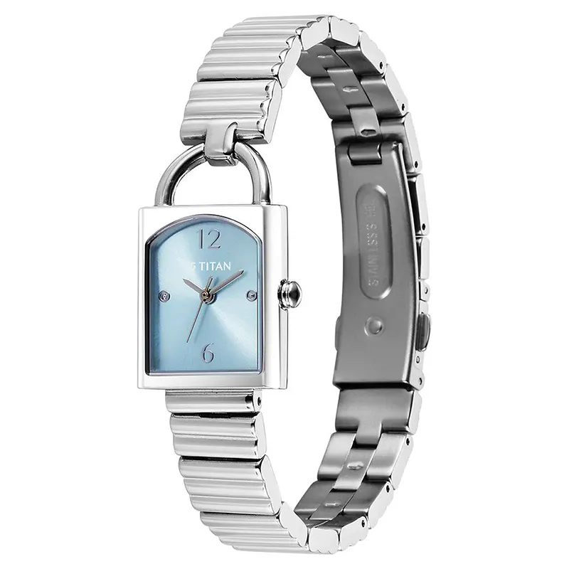 Titan Metro Ice Blue Dial Ladies Watch | 95303SM01