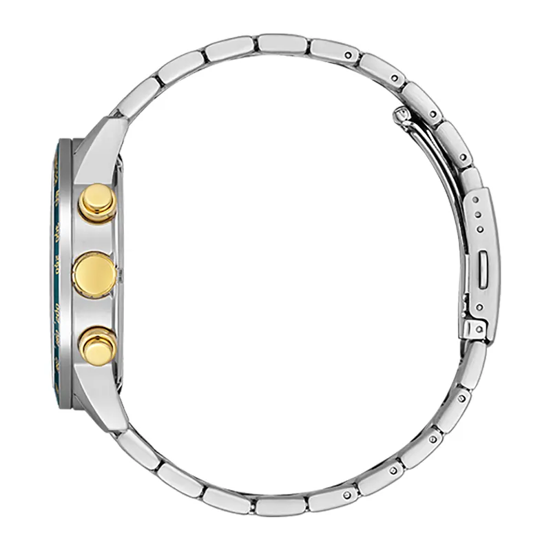 Citizen Chronograph Green Dial Two-Tone Men's Watch | AN3689-55X