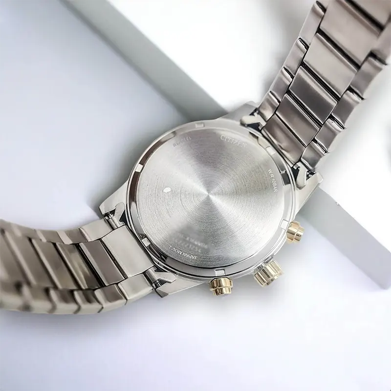 Citizen Chronograph Green Dial Two-Tone Men's Watch | AN3689-55X