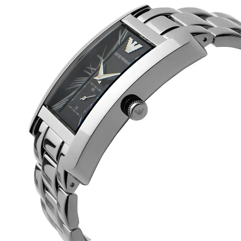 Emporio Armani Classic Black Dial Couple Watch | AR0156 | AR0157