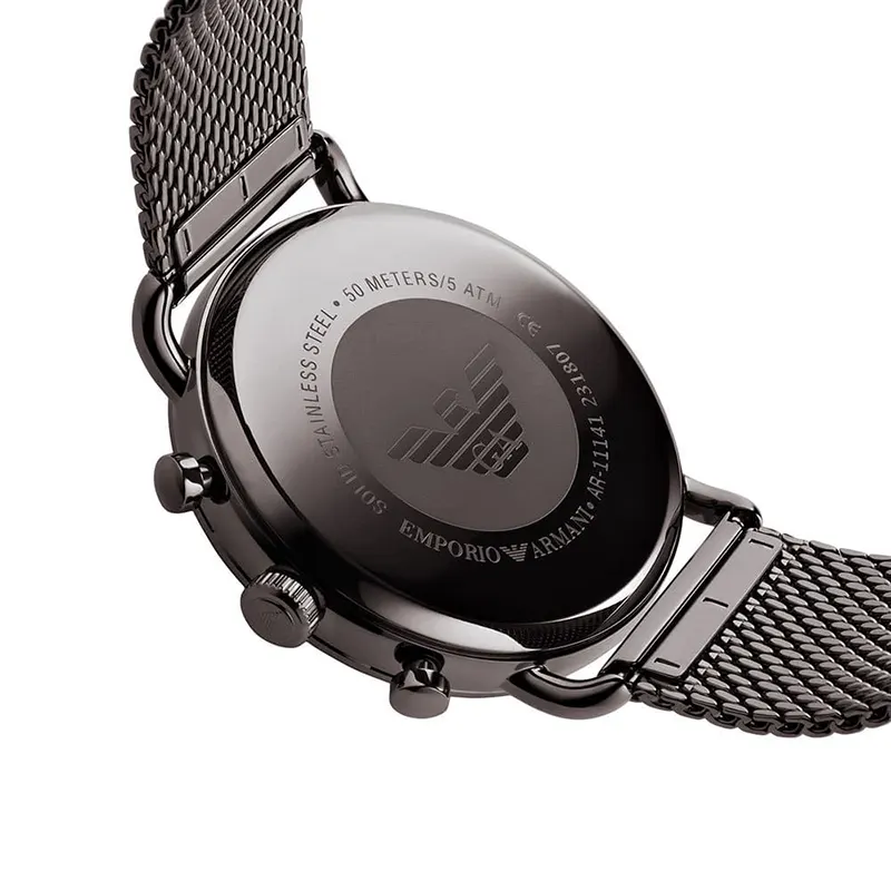 Emporio Armani Aviator Chronograph Brown Dial Men's Watch | AR11141