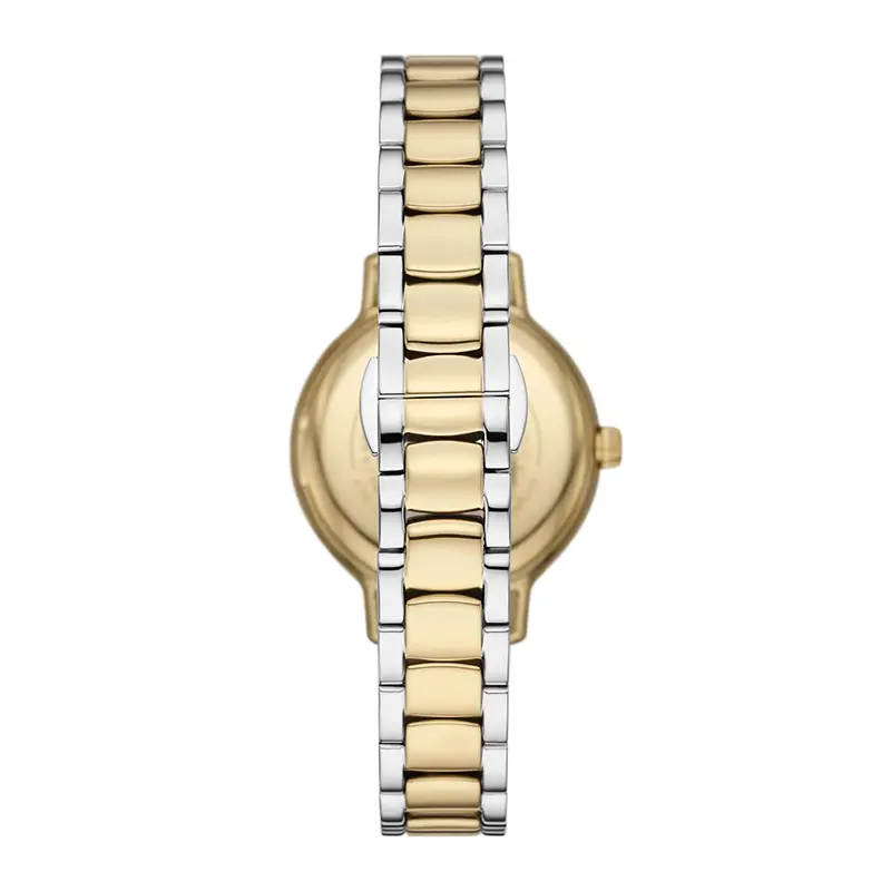Emporio Armani Cleo MOP Dial Two-Tone Ladies Watch | AR11513
