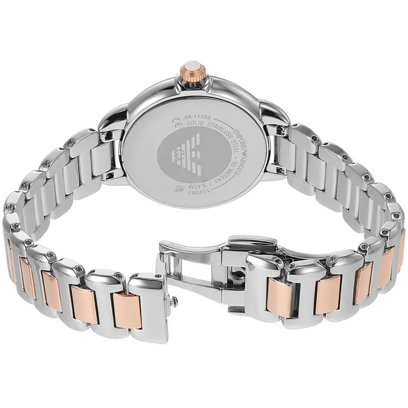 Emporio Armani Mia MOP Dial Two-Tone Ladies Watch | AR11569
