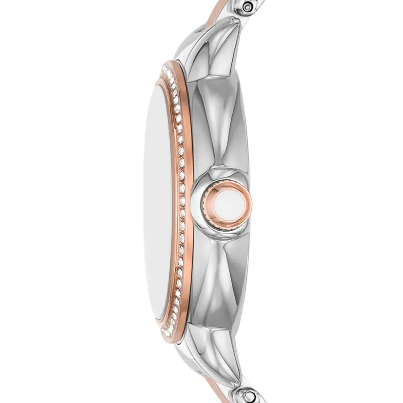 Emporio Armani Mia MOP Dial Two-Tone Ladies Watch | AR11569