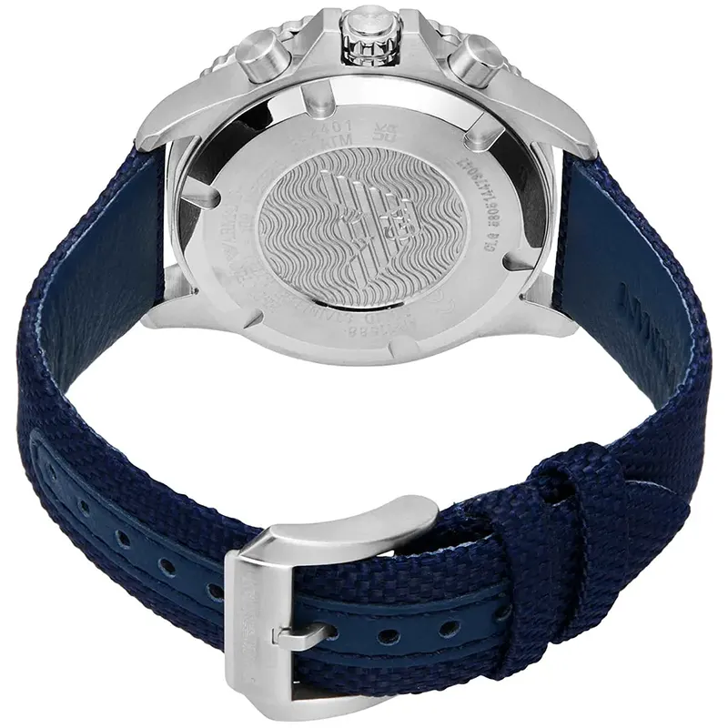 Emporio Armani Sea Explorer Chronograph Blue Dial Men's Watch | AR11588