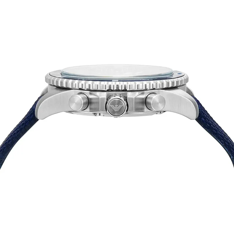 Emporio Armani Sea Explorer Chronograph Blue Dial Men's Watch | AR11588