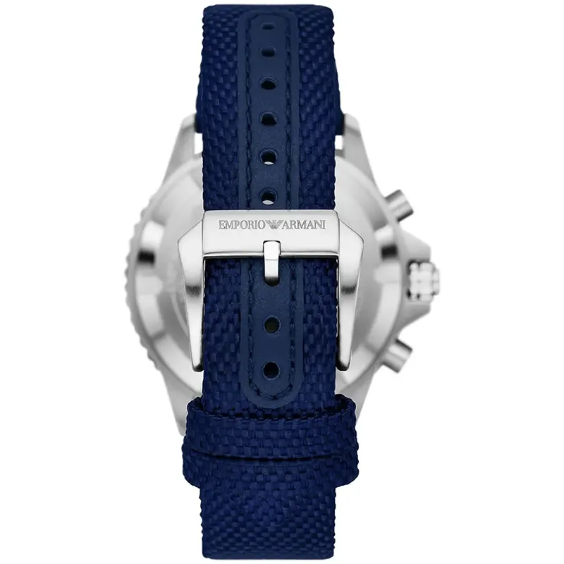 Emporio Armani Sea Explorer Chronograph Blue Dial Men's Watch | AR11588
