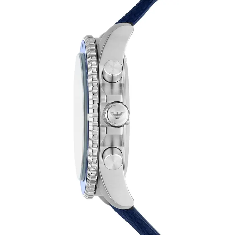 Emporio Armani Sea Explorer Chronograph Blue Dial Men's Watch | AR11588