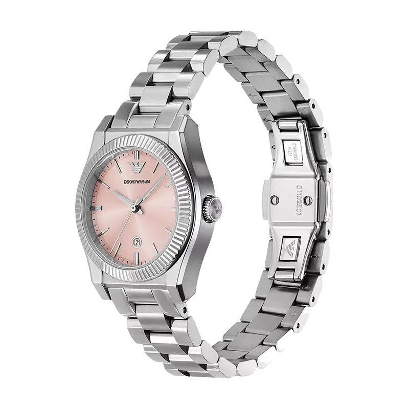 Emporio Armani Federica Pink Dial Ladies Watch | AR11658