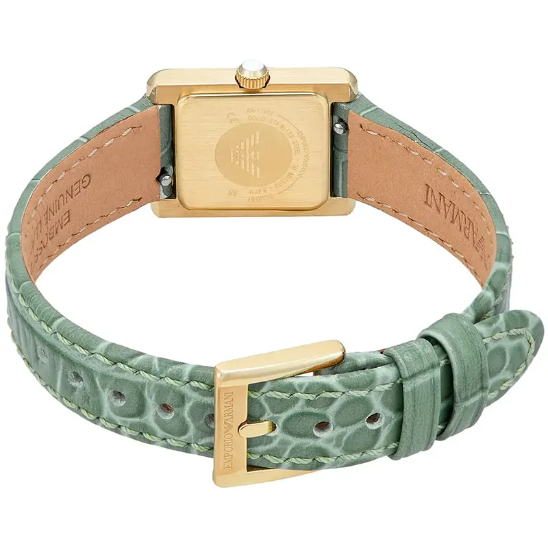 Emporio Armani Ganni Crystals Decorated Champagne Dial Ladies Watch | AR11661