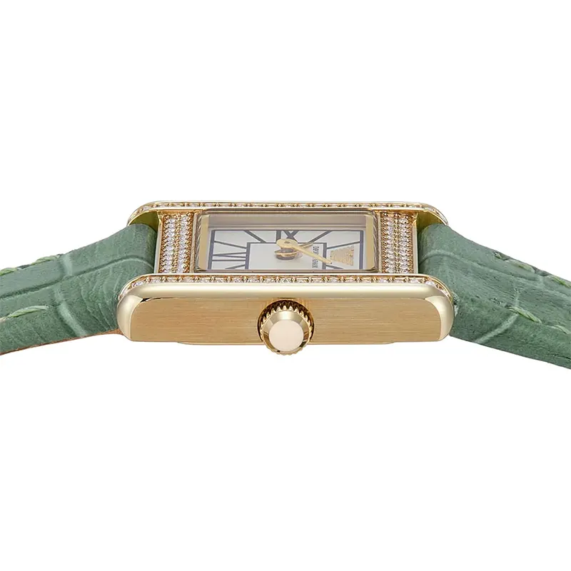 Emporio Armani Ganni Crystals Decorated Champagne Dial Ladies Watch | AR11661