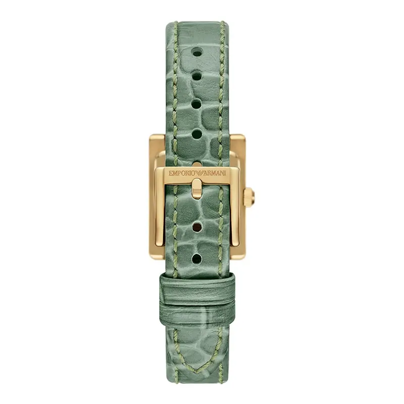 Emporio Armani Ganni Crystals Decorated Champagne Dial Ladies Watch | AR11661