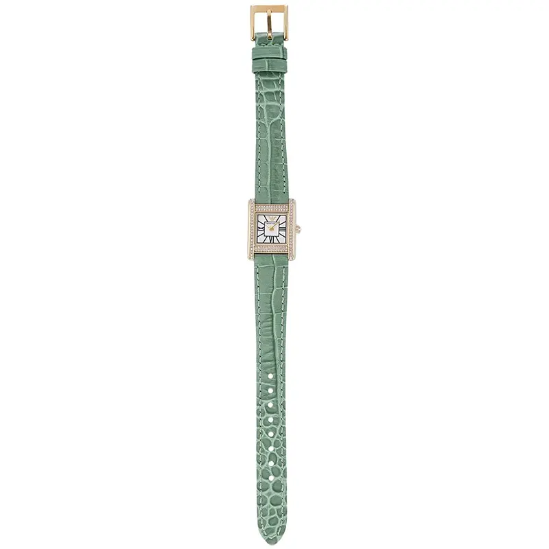 Emporio Armani Ganni Crystals Decorated Champagne Dial Ladies Watch | AR11661