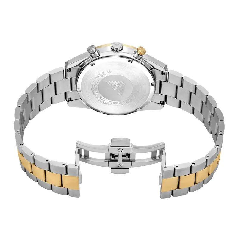 Emporio Armani Racer Chronograph Black Dial Men's Watch | AR11678