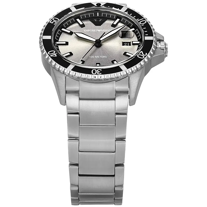 Emporio Armani Sea Explorer Grey Dial Men's Watch | AR11683