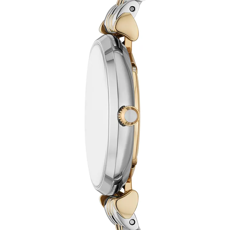 Emporio Armani Gianni T-Bar Champagne Dial Ladies Watch | AR11702