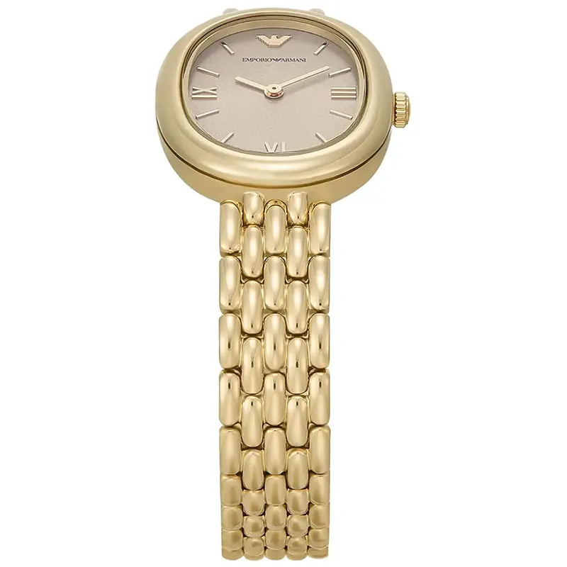 Emporio Armani Sinfonia Champagne Dial Ladies Watch | AR11707