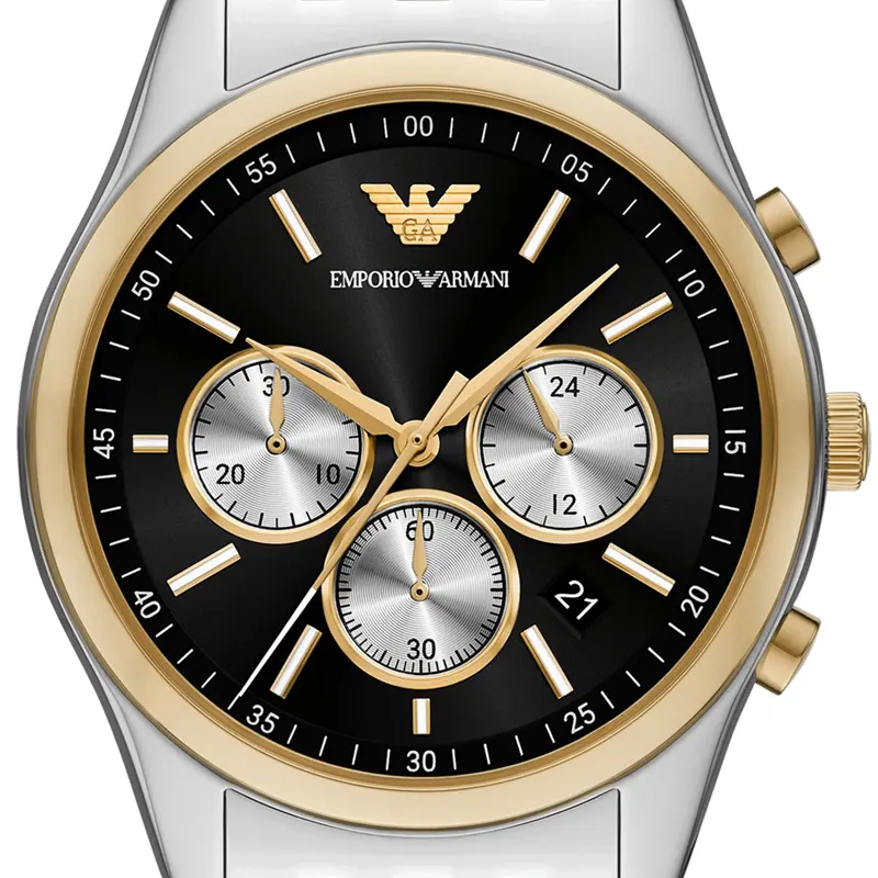 Emporio Armani Antonio Chronograph Black Panda Dial Men's Watch | AR11713
