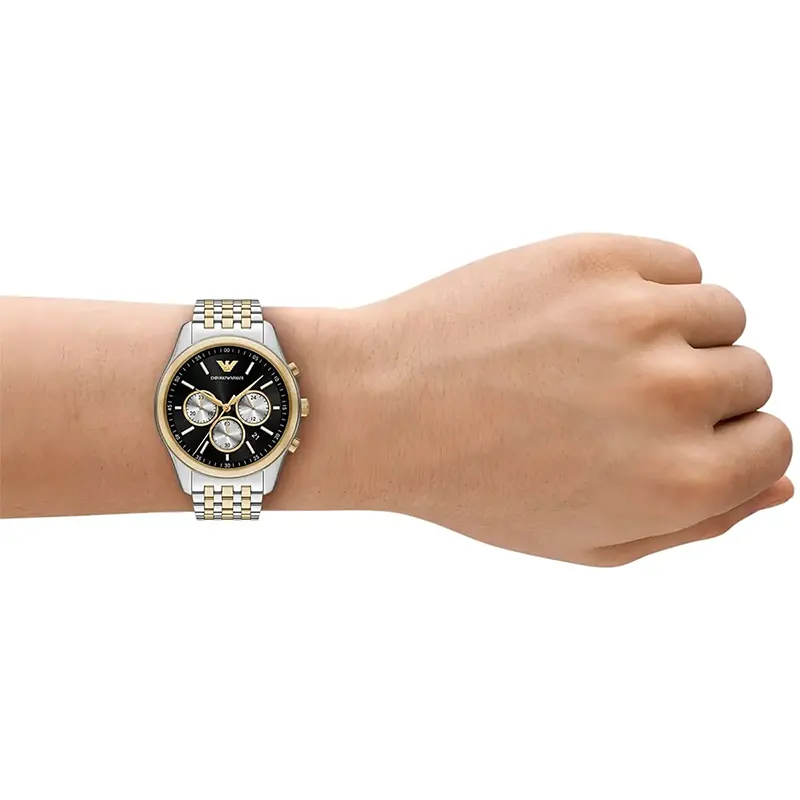 Emporio Armani Antonio Chronograph Black Panda Dial Men's Watch | AR11713